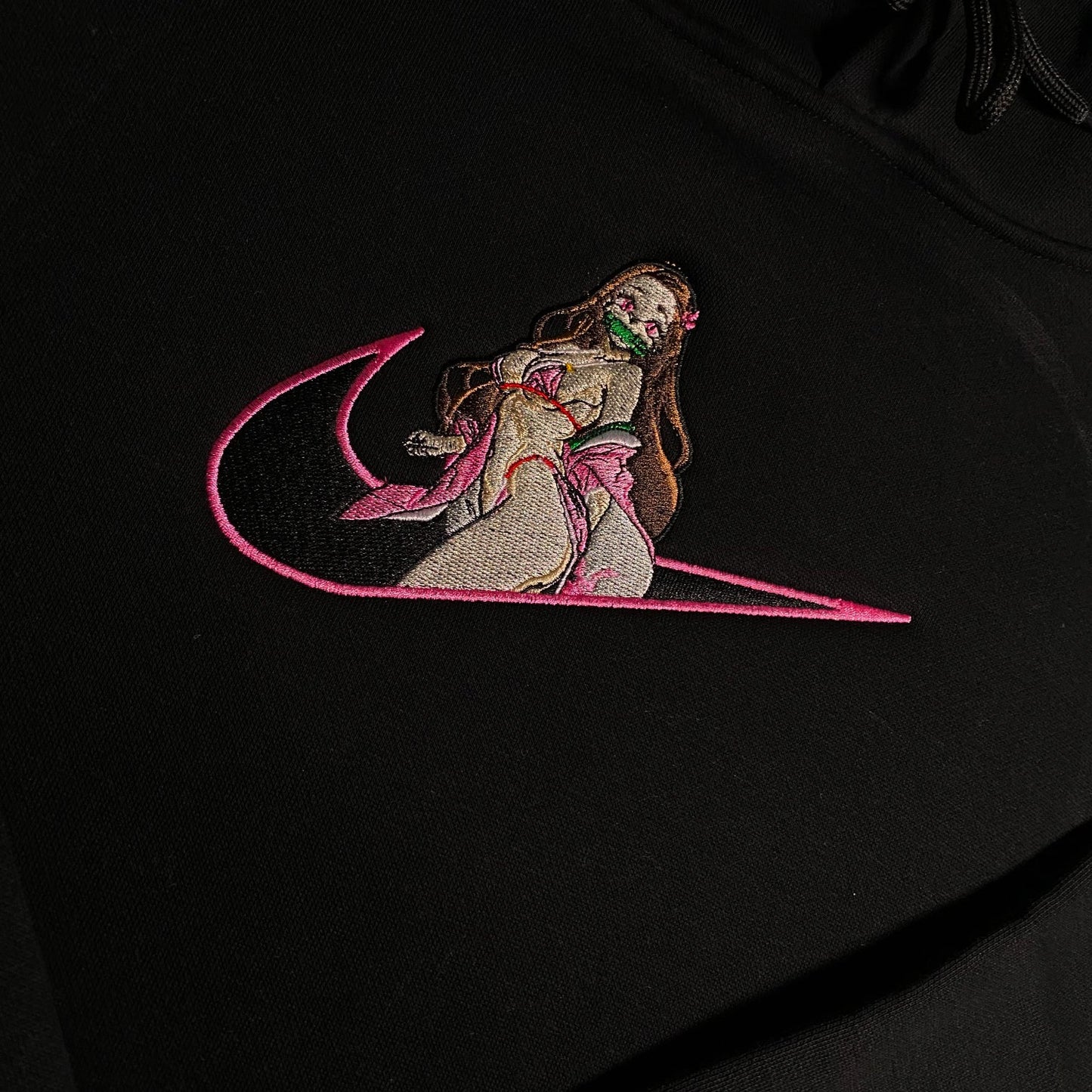 LIMITED Nezuko Gyat EMBROIDERED Gym HOODIE