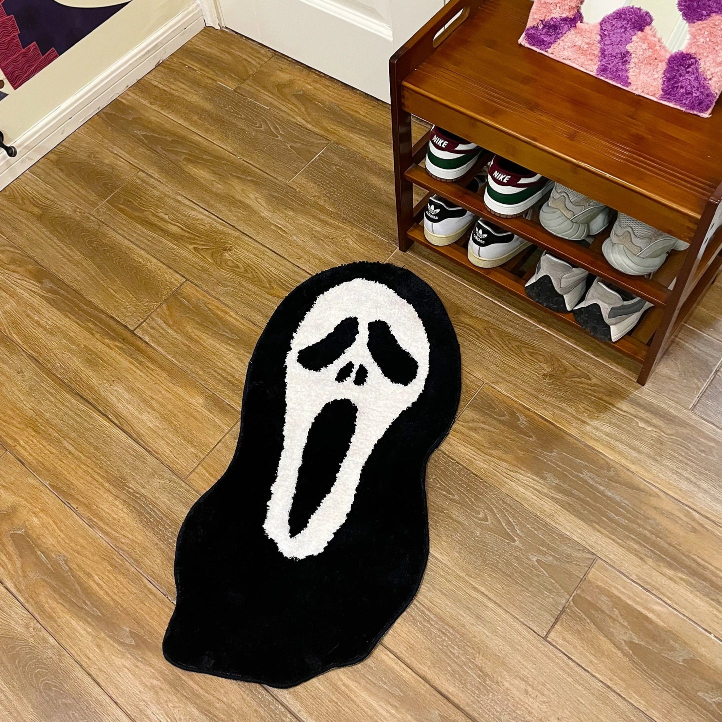 Scream Horror Handmade Rug