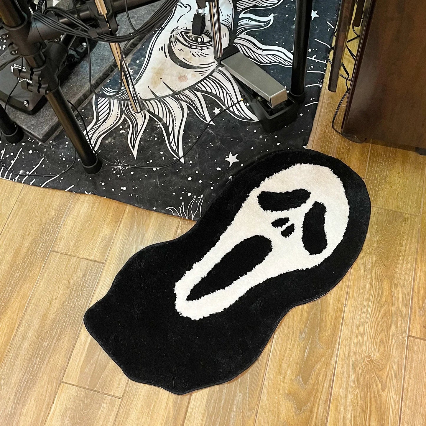 Scream Horror Handmade Rug