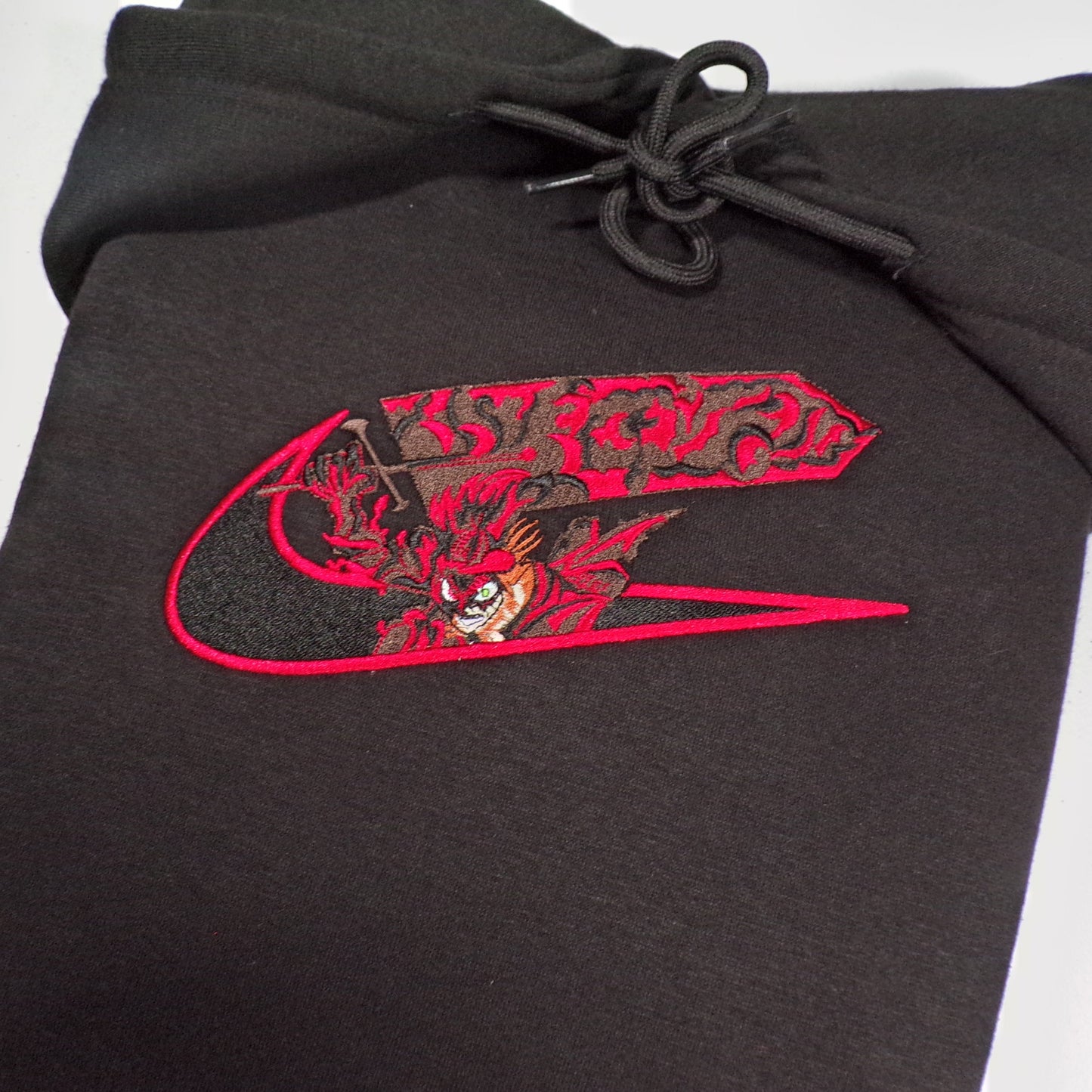 LIMITED DEVIL EMBROIDERED ANIME HOODIE