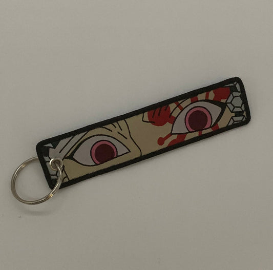 LIMITED Demon Slayer Tengen Uzui EMBROIDERED KEY CHAIN