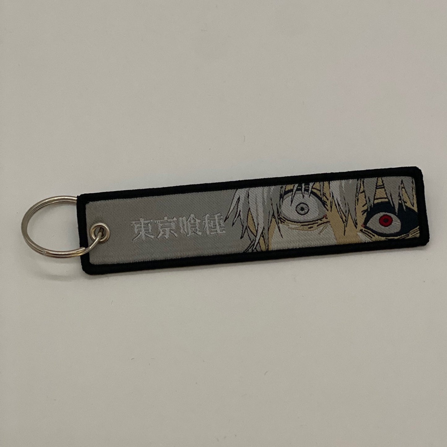 LIMITED Tokyo Goul Kaneki EMBROIDERED KEY CHAIN