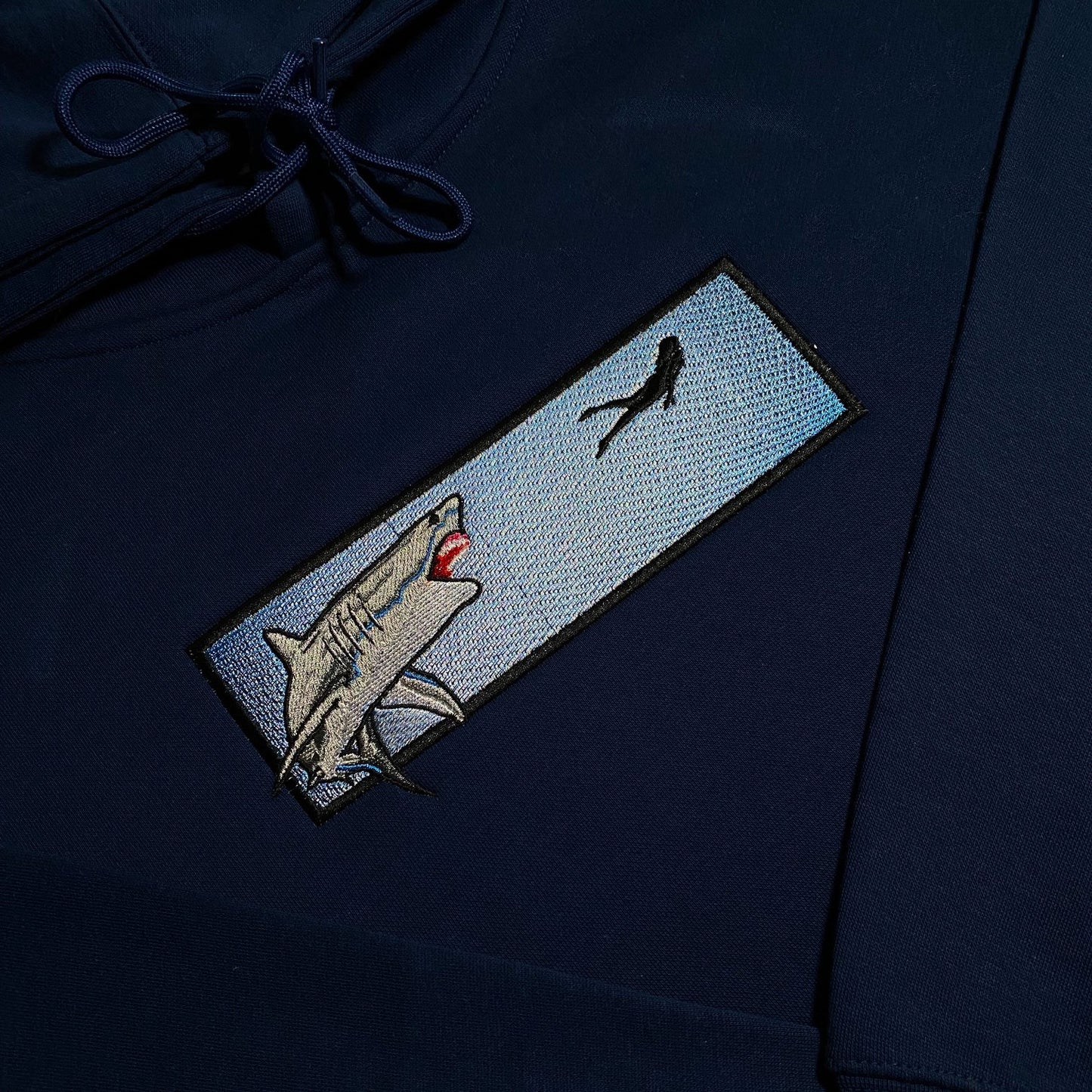 Limited Shark Attack Streetwear EMBROIDERED HOODIE