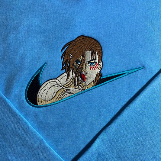 LIMITED Eren I am Titan Embroidered T-Shirt
