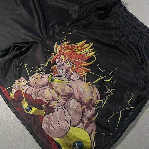 LIMITED DRAGONBALL BROLY GYM SHORTS