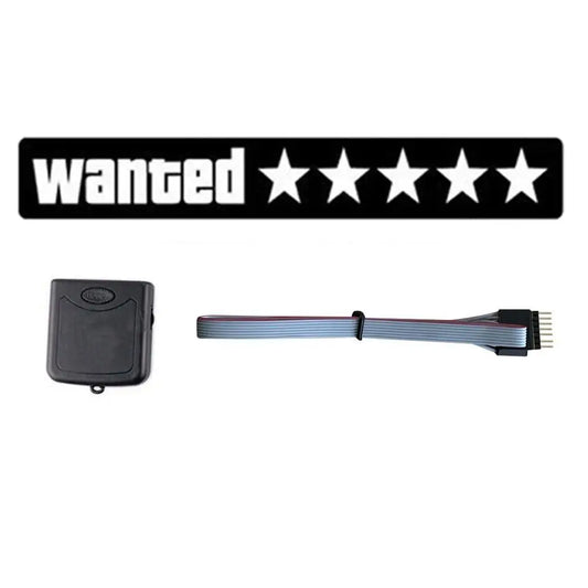 LIMITED GTA6 Wanted LED Car Sticker