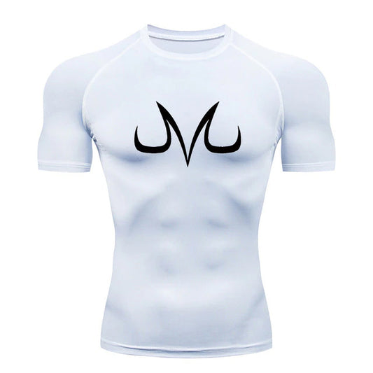 Dragon-ball Inspired Athletic Compression Shirt